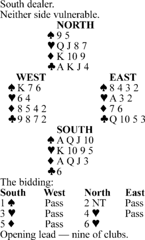 Bridge : The disappearing trick  