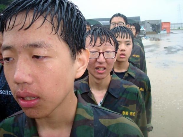 Iron discipline's cold, wet smack in the face  