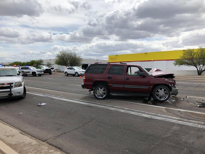 Border Patrol involved crash