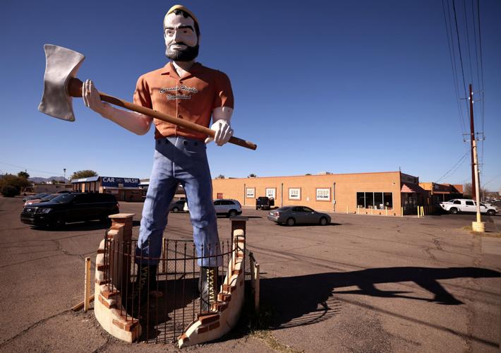 No tall tale: Paul Bunyan could get axed from his Tucson home