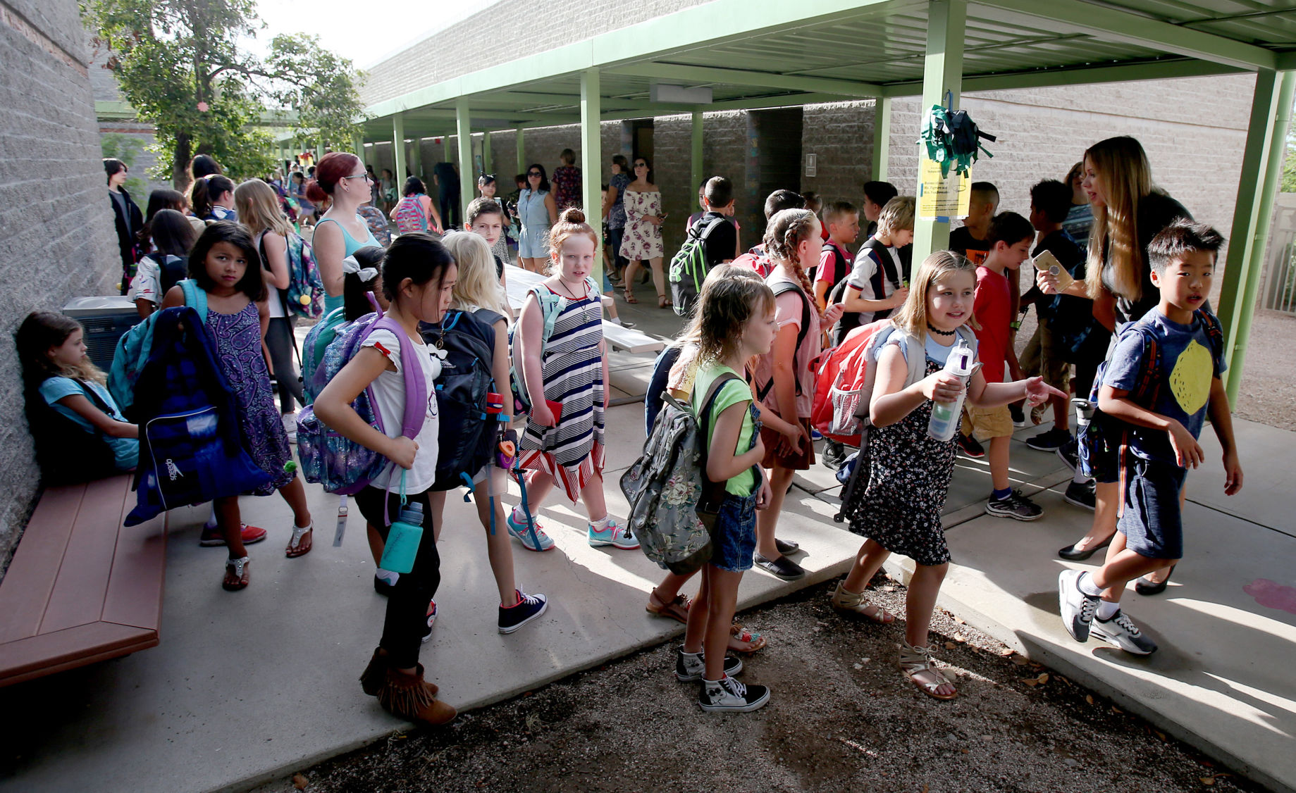 Photos: First Day Of School For Catalina Foothills School District ...