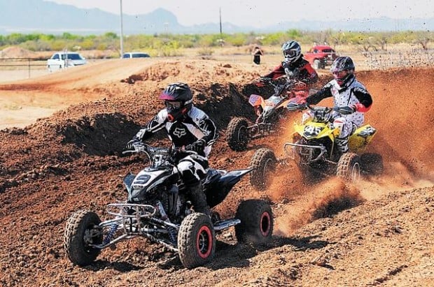 A place where the dirt, and motorcycles, take flight  