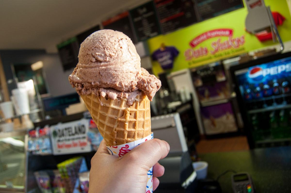 Date ice cream in Dateland