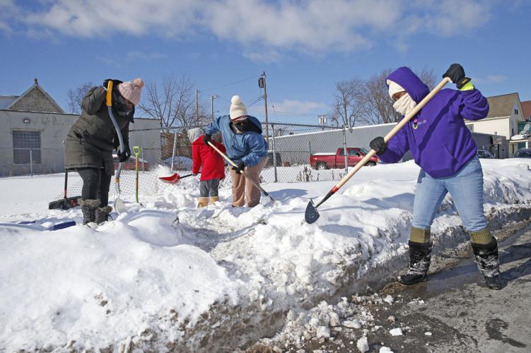 Bus stop clean up