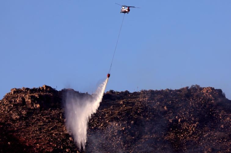 Crews depart Tucson-area wildfire