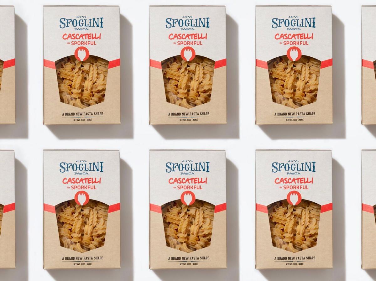 Sfoglini cascatelli pasta, the shape of the future