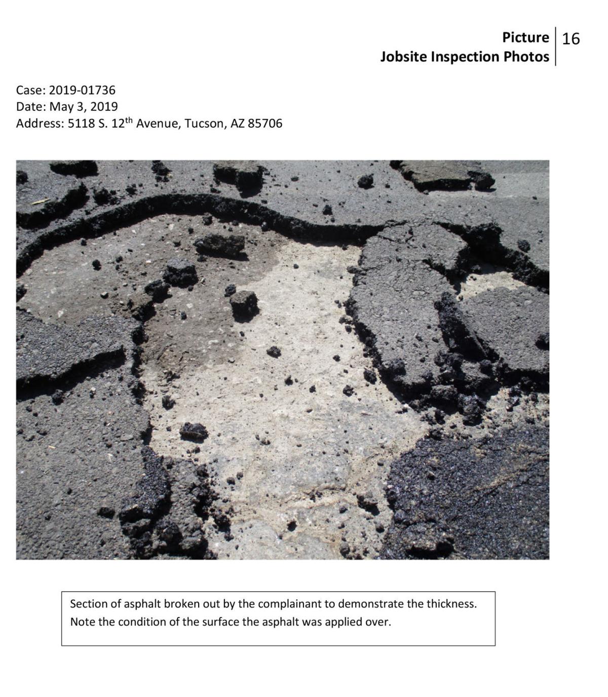 Paving Firm That Did Shoddy Work In Tucson Faces State License Revocation Local News Tucson Com