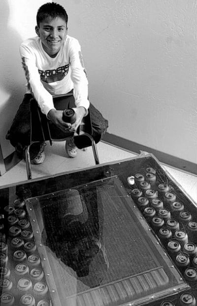 Big reward for precocious teen  