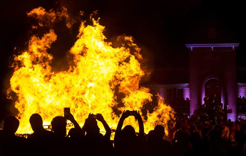 Homecoming Bonfire and King & Queen Crowning