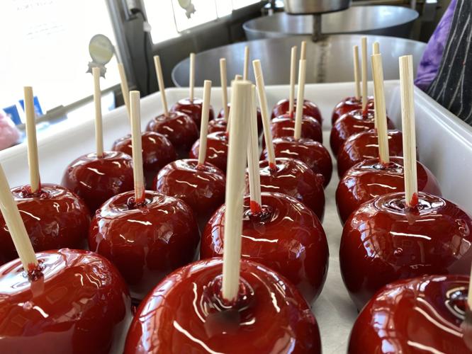 Pima County Fair candied apples 2020