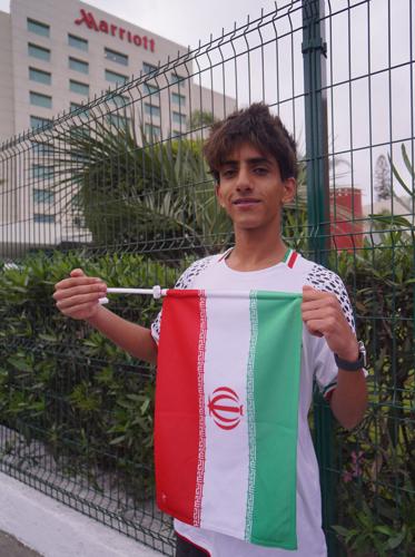 SOCCER-WORLDCUP-IRN/ARRIVAL