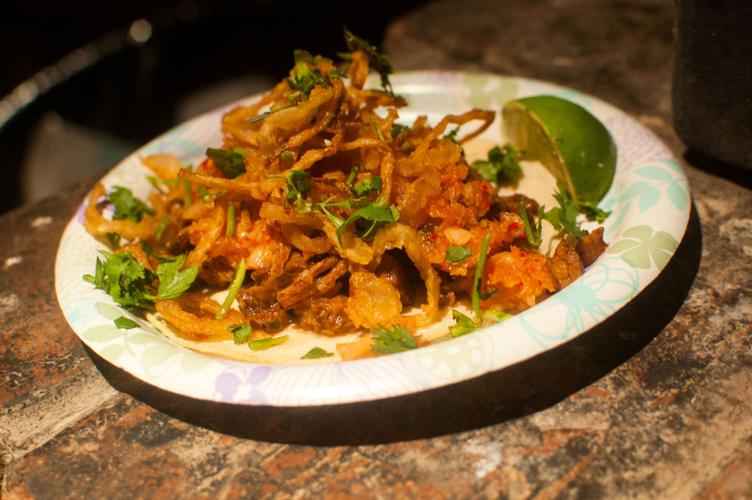 Korean tacos at La Cocina