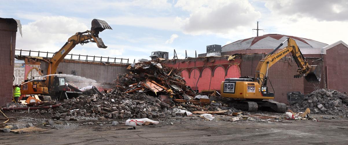 Former Century Park Theater Demolished (le)