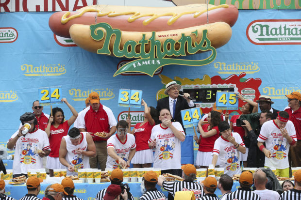 Tim Janus, Joey Chestnut, Matt Stonie