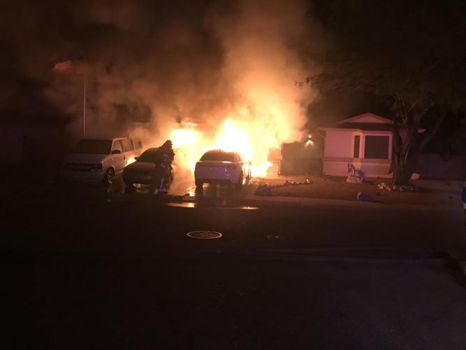 5 cars destroyed in fire 4