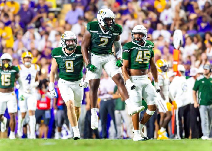 Lions Kaleb Proctor 2, LSU Tigers take on the Southeastern Louisiana. Sept 20, 2025; Baton Rouge, Louisiana, USA; at Tiger