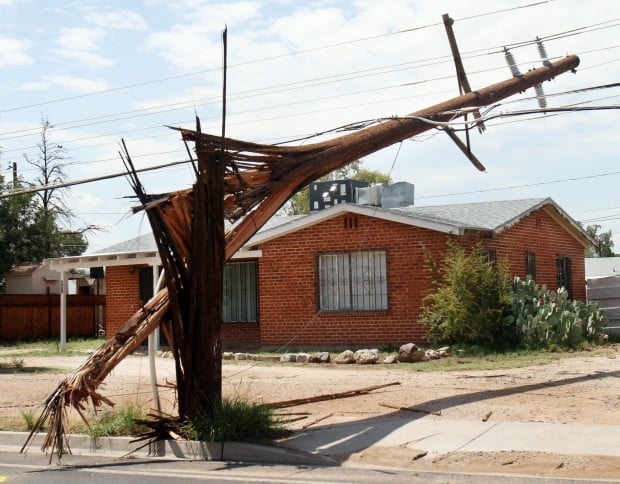 Major monsoon storm hits Tucson area