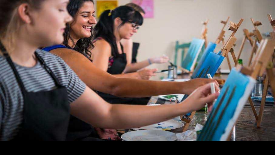 Plan a lovely paint party at this hidden spot in Oro Valley tucson