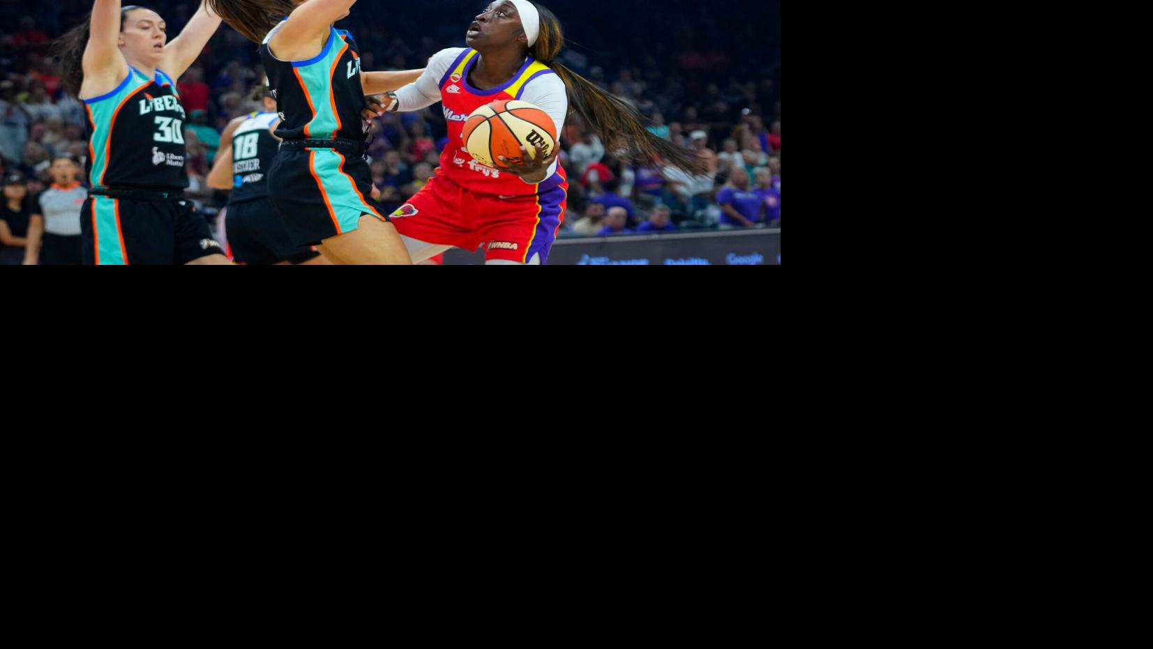 Mercury’s playoff hopes take hit in narrow loss to Liberty
