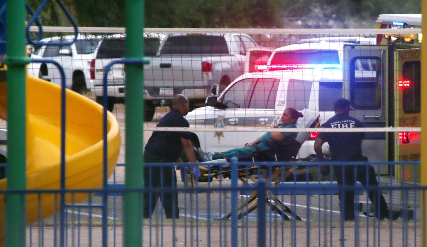 Multi-agency standoff