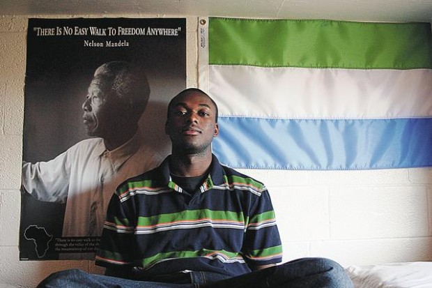 Living through Sierra Leone civil war motivates UA student to learn  