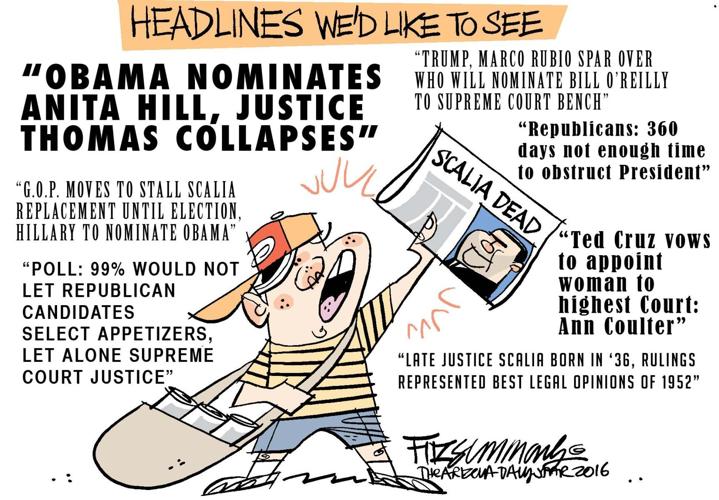 Daily Fitz Cartoon: Scalia