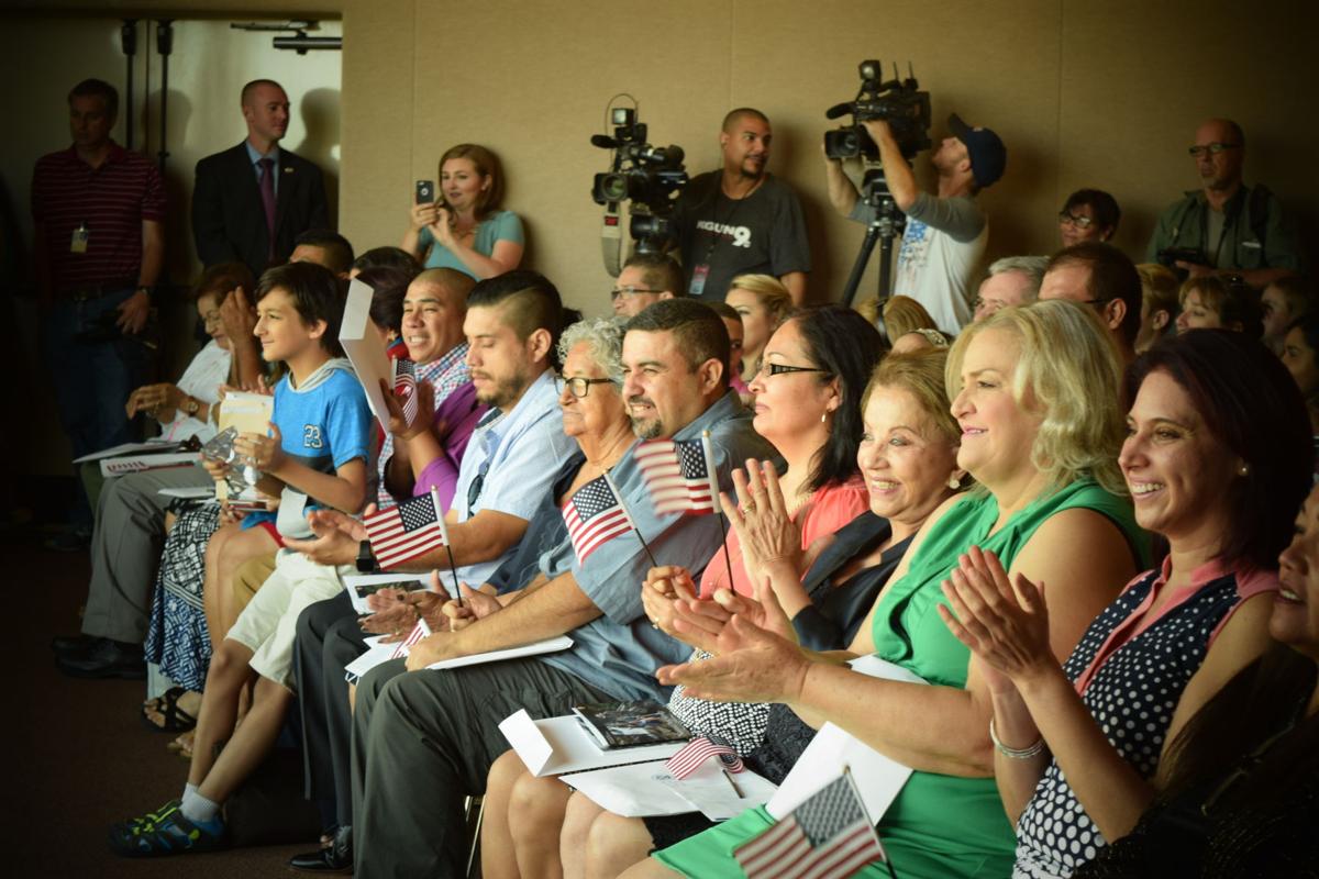 Naturalization Ceremony at Saguaro National Park