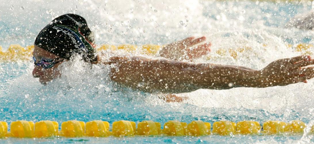 South African Schoeman swims in men's 50m butterfly semi-finals at the World Aquatic Championships in Montreal