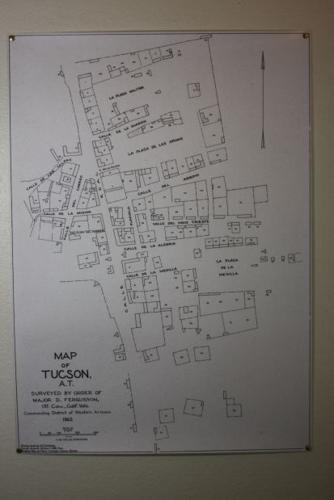 Fergusson map of Tucson