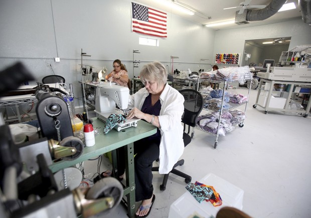 GV entrepreneur bucks trends by making apparel    