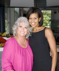 Michelle Obama Paula Deen