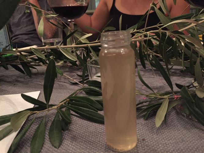 13th course at Four Senses dinner