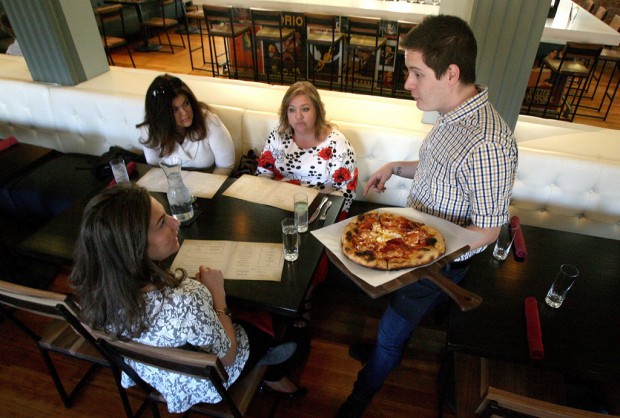 Dining suited to a 'T'