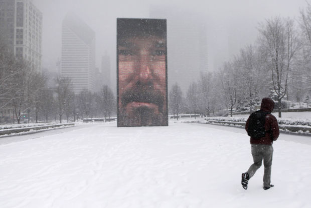 Storm lets Chicago know winter's not through yet    