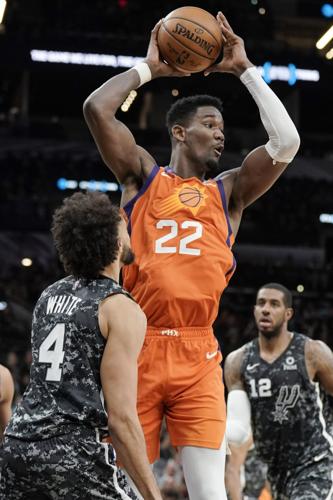 Suns Spurs Basketball