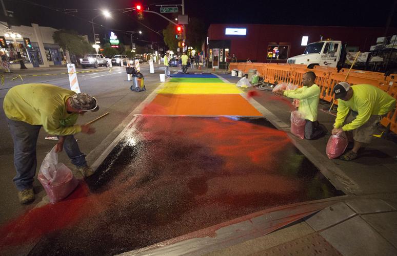 Rainbow Crosswalk