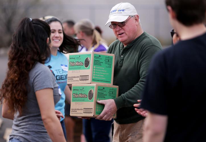 Girl Scout cookies are here