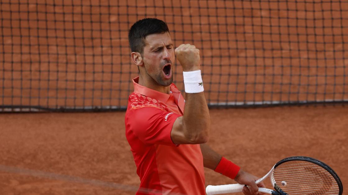 Djokovic perfect in key tiebreaker at French, gets No. 1 Alcaraz next