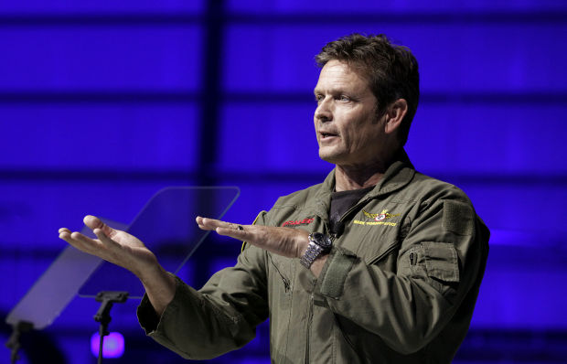SpaceShipTwo test pilot Mark "Forger" Stucky