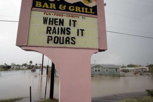 Poweful storm floods southside