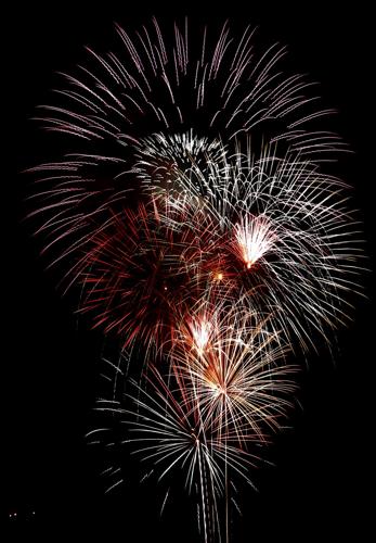 "A" Mountain Fireworks