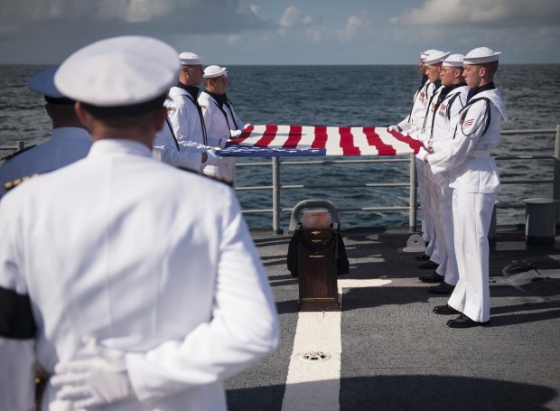 Photo of the day: Neil Armstrong buried at sea