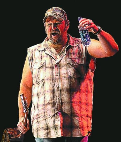 Comedian to git 'er done onstage here  