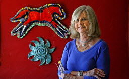 Clay artist Susan Stokes