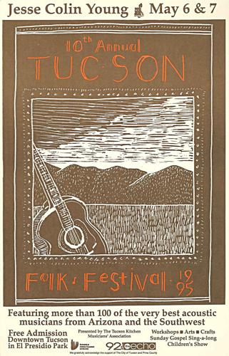 Tucson Folk Festival posters