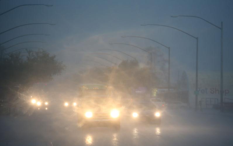 Monsoon storm in Tucson