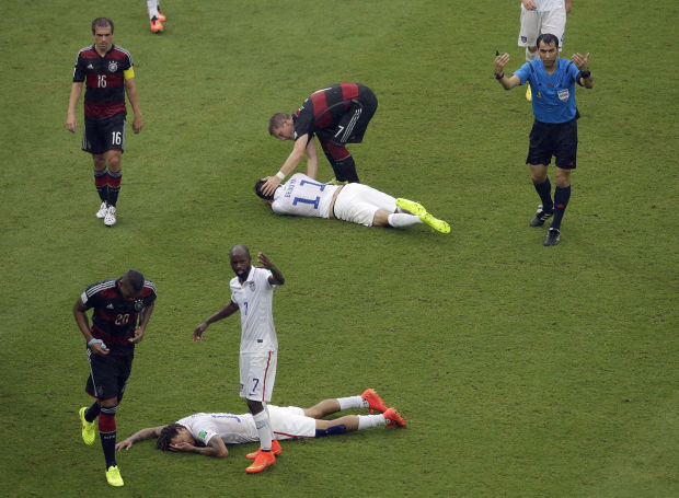 World Cup soccer: USA vs. Germany