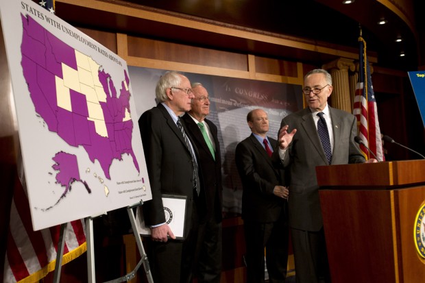 Dems cite 'real cliff:' 2.1M face loss of jobless benefits    