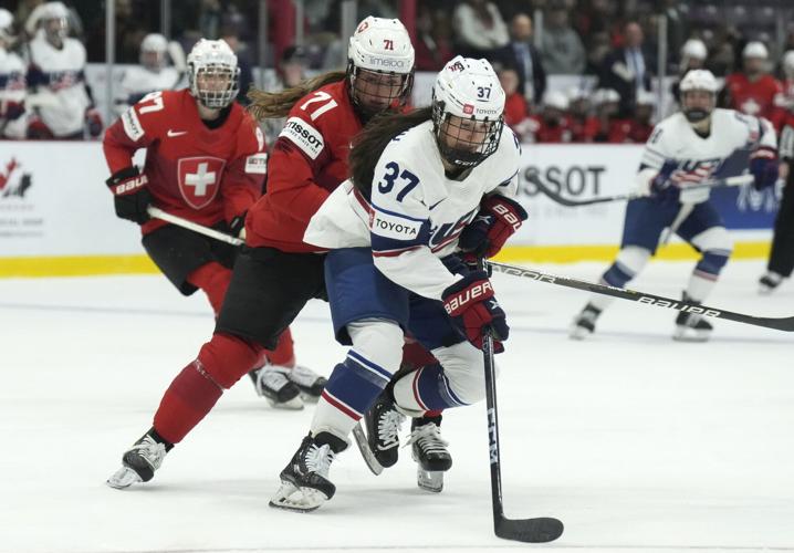 Switzerland United States Women Hockey