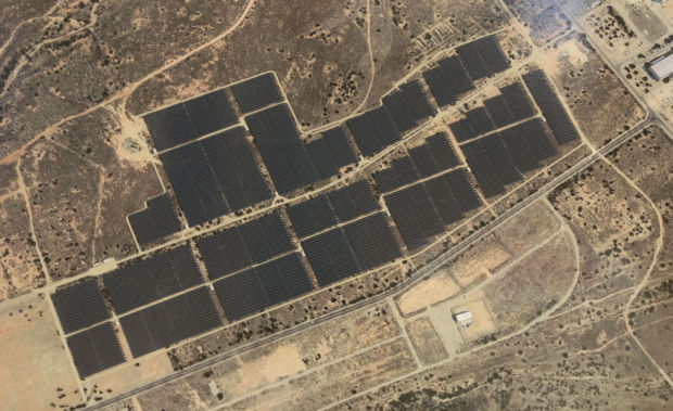 Solar array at Ft. Huachuca